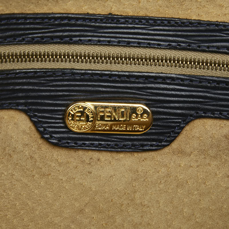 フェンディ ズッカ ナイロン レザー2wayバッグ