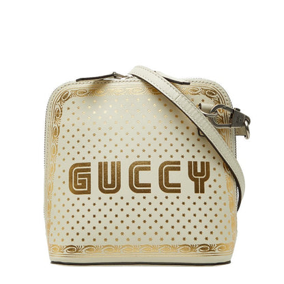 グッチ GUCCY レザー ショルダーバッグ