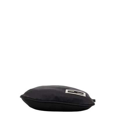 フェンディ マンマバケット ジャージー レザー ショルダーバッグ