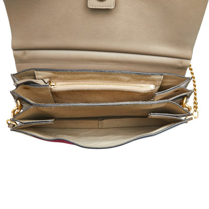 クロエ フェイ レザー スエード ショルダーバッグ