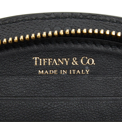 ティファニー ハーフムーン ラージ レザー長財布