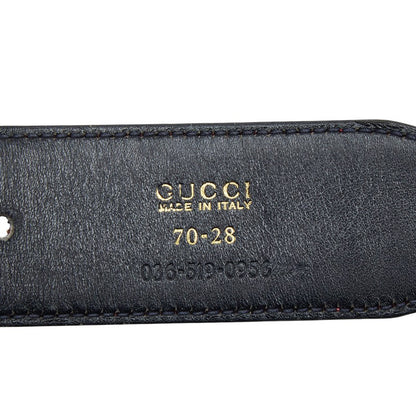 グッチ Gバックル レザー ベルト