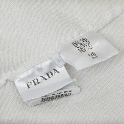 プラダ FELPA LOGO コットン Tシャツ
