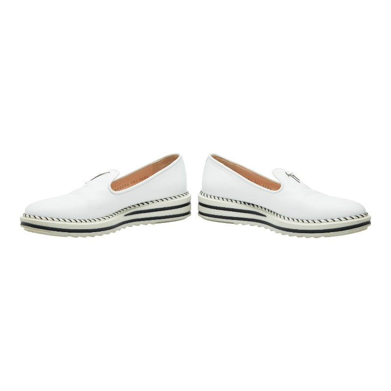 ジュゼッペザノッティ レザー ラバー ローファー