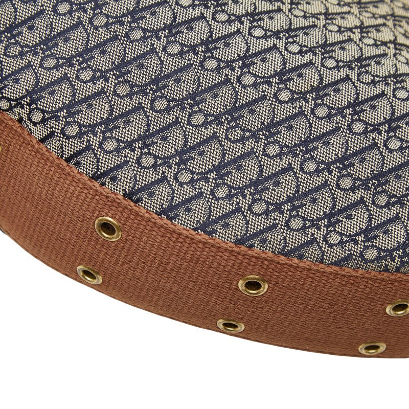 ディオール トロッター キャンバス レザー ショルダーバッグ