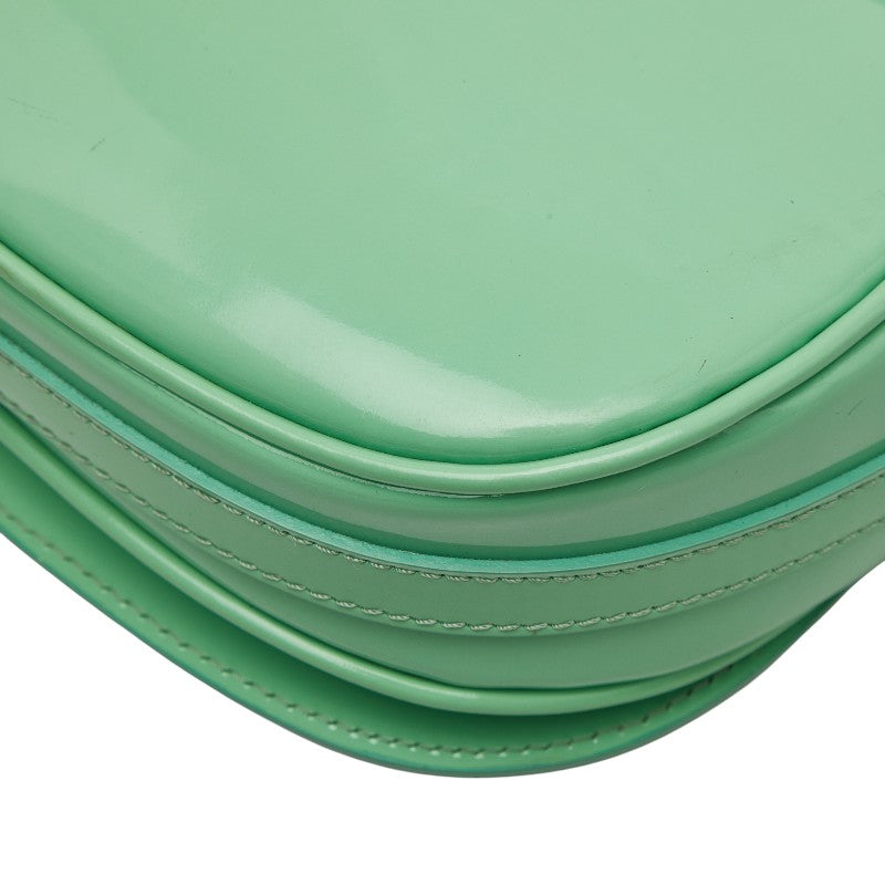 バーバリー パテントレザー ショルダーバッグ
