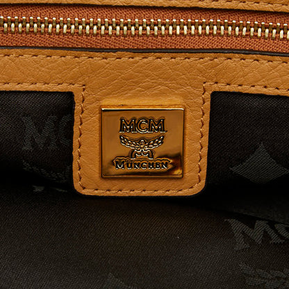 エムシーエム フェノメノンフローラル レザー トートバッグ