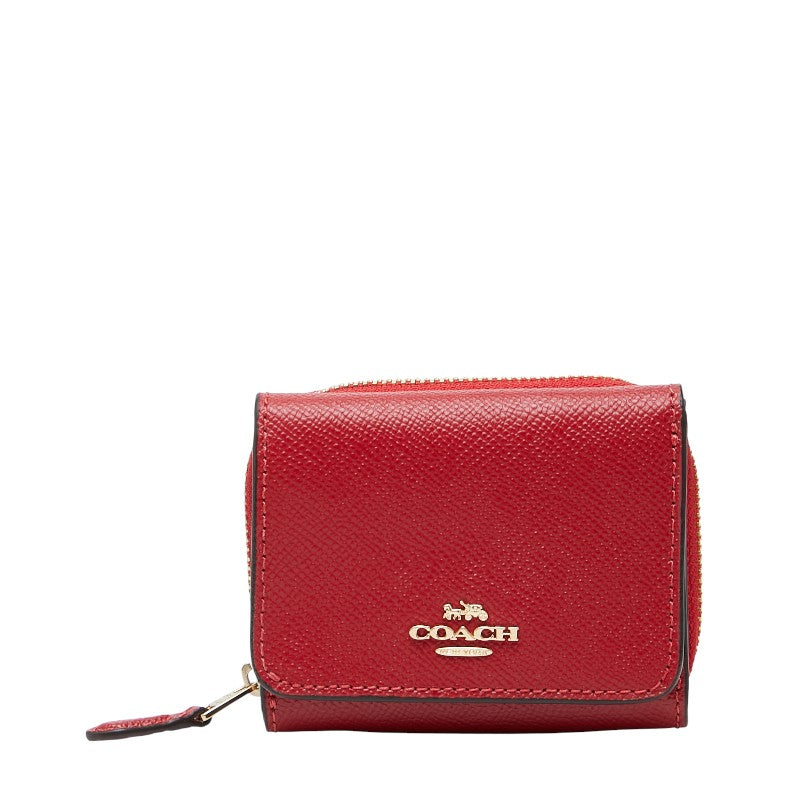 コーチ F37968 レザー三つ折り財布