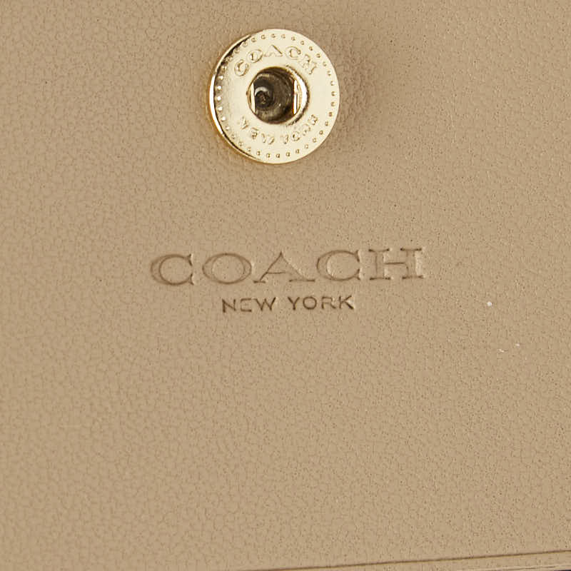 コーチ C2862 レザー二つ折り財布