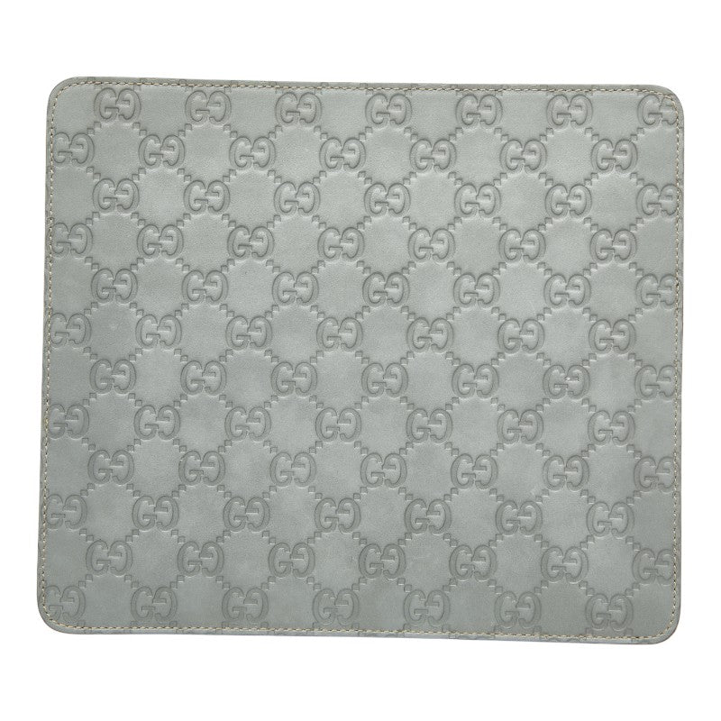 グッチ GGロゴ グッチシマ レザー マウスパッド