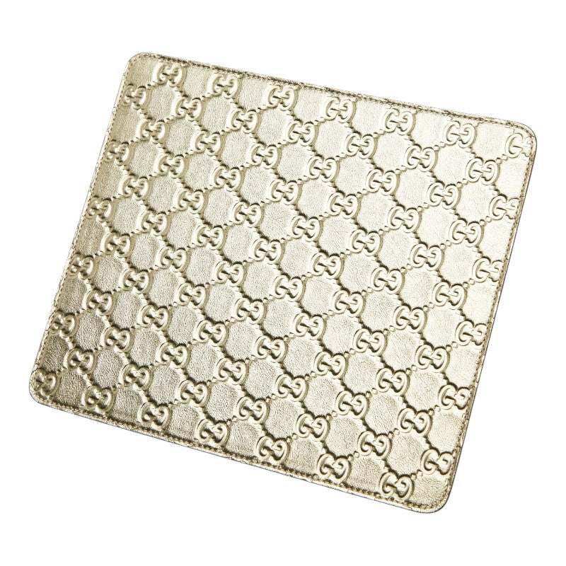 グッチ GGロゴ グッチシマ レザー マウスパッド