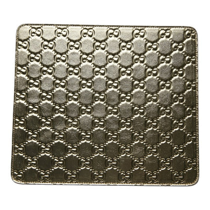 グッチ GGロゴ グッチシマ レザー マウスパッド