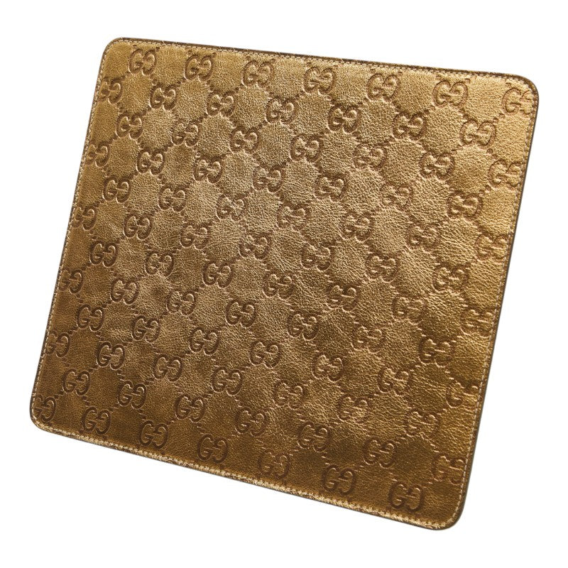グッチ GGロゴ グッチシマ レザー マウスパッド
