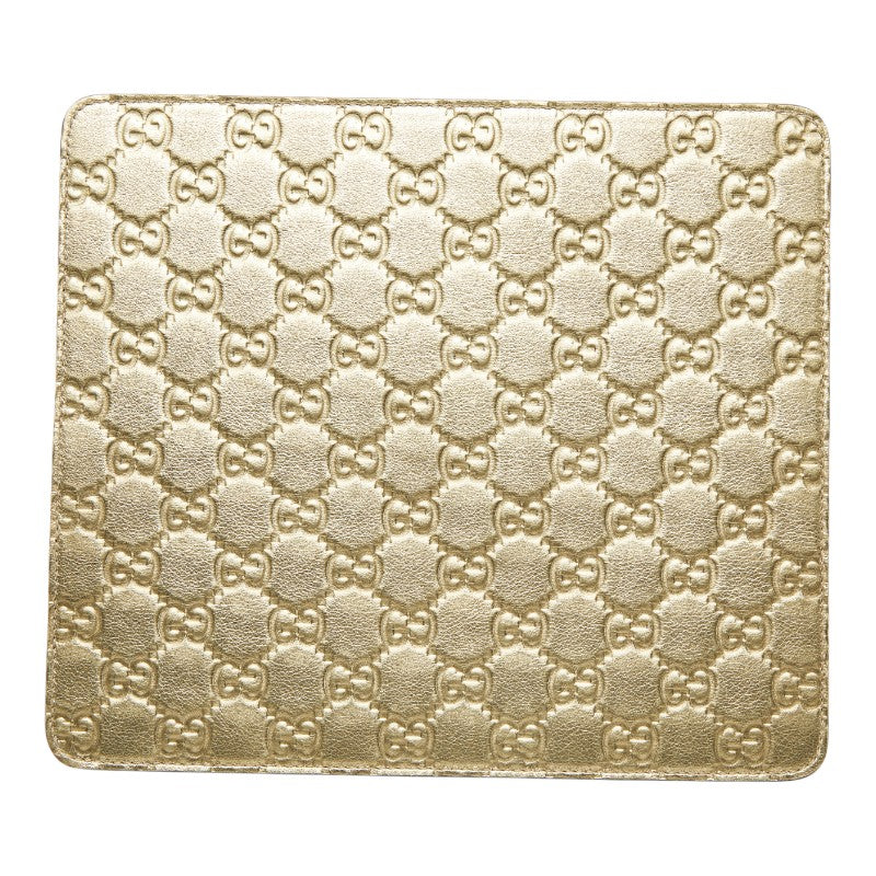 グッチ GGロゴ グッチシマ レザー マウスパッド