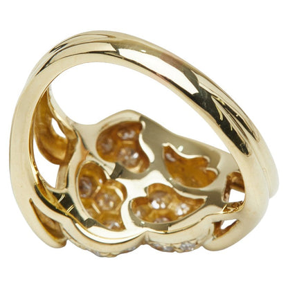 Au750ダイヤハートリング