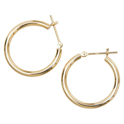 Au750フープピアス