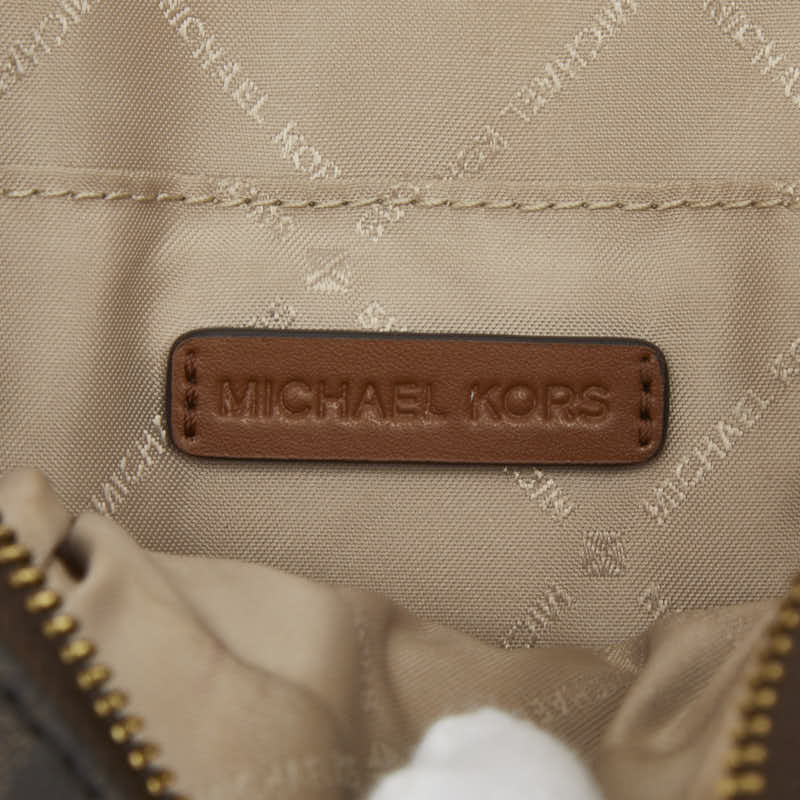 マイケルコース MKシグネチャー PVC ショルダーバッグ