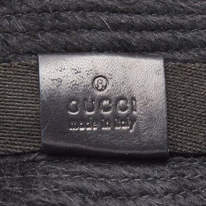 グッチ 102580 レザーラビットハット