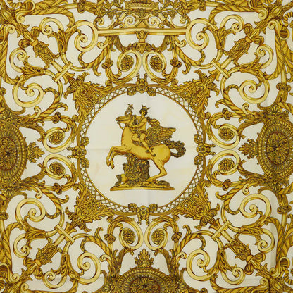 エルメス LES TUILERIES シルクスカーフ