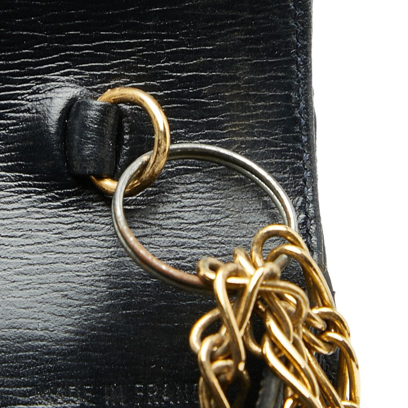 カルティエ サファイアライン レザー ショルダーバッグ