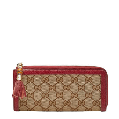 グッチ バンブー GGキャンバス 長財布