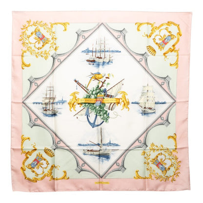 エルメス カレ90 BORDEAUX PORTE OCEANE スカーフ