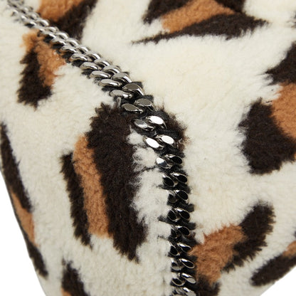 ステラマッカートニー ファラベラ ファーフリーファー レオパード トートバッグ