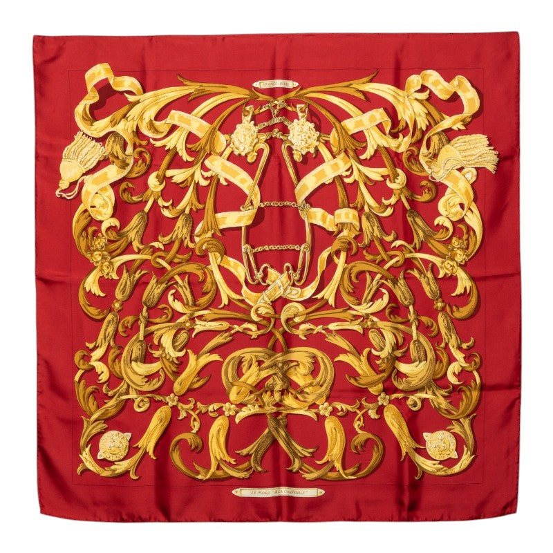 エルメス LE MORS A LA CONETABLE シルクスカーフ
