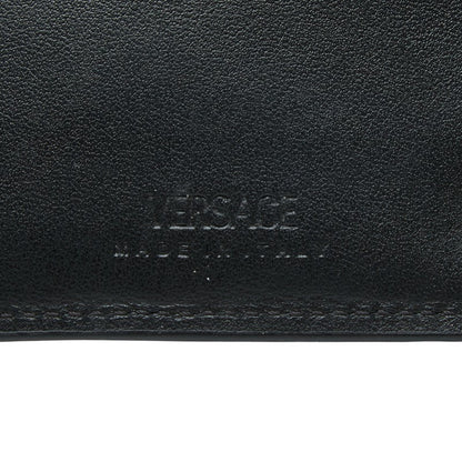 ヴェルサーチェ メドゥーサ ビギー バイフォールド ウォレット レザー 財布
