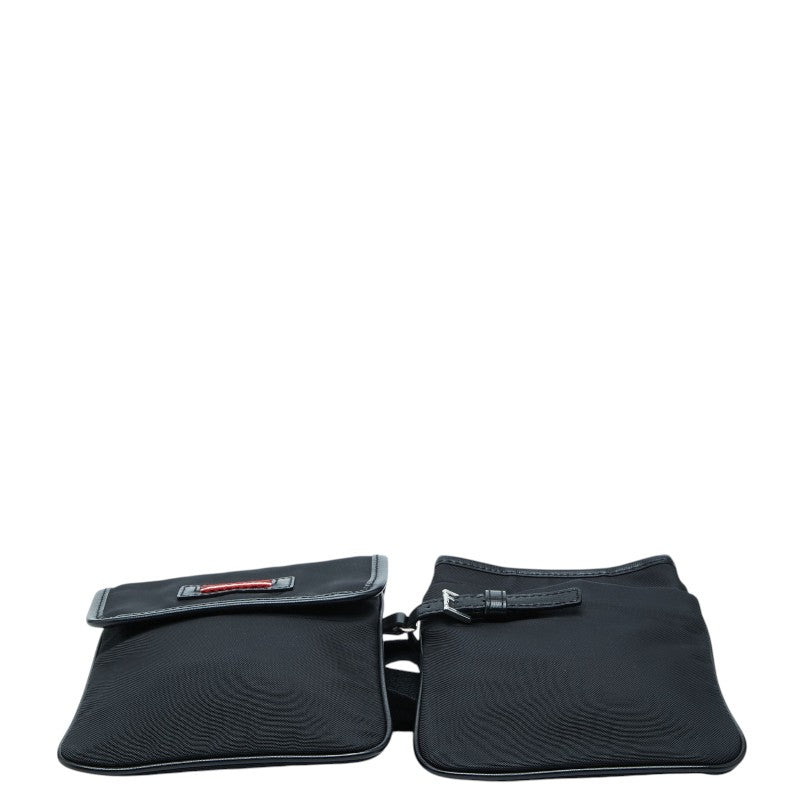 バリー キャンバス レザー 2wayショルダーバッグ