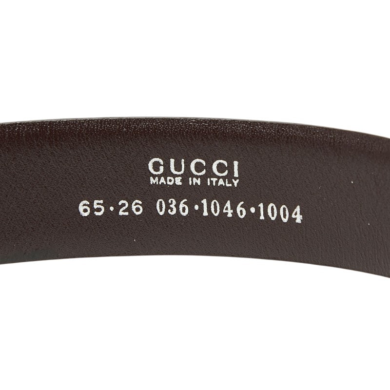 グッチ スクエアG レザー ベルト