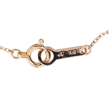 ヨンドシー K18PGダイヤネックレス