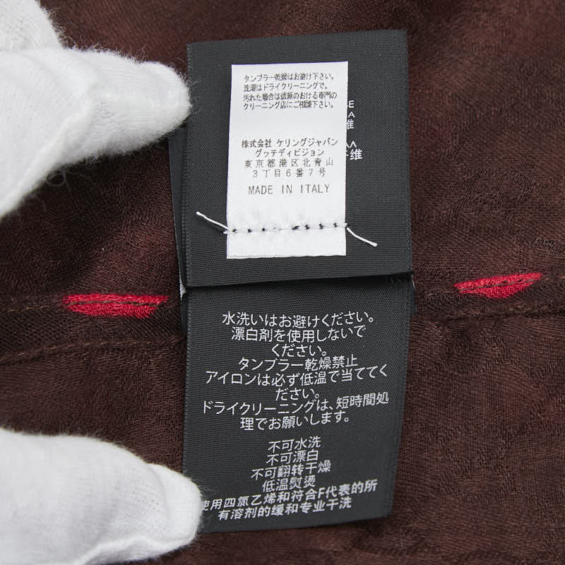 グッチ レオパード レーヨン ストール