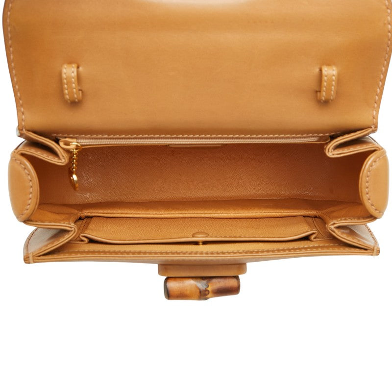 グッチ バンブー レザー2wayバッグ