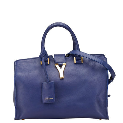 イヴサンローラン YSLロゴプチカバス レザー2wayバッグ