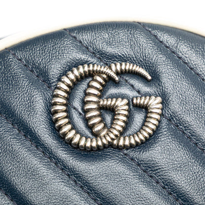 グッチ GGマーモント レザー ショルダーバッグ