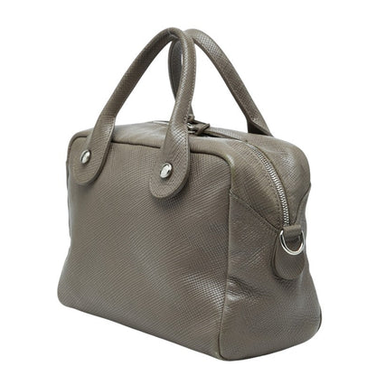 ロンシャン クアドリ レザー2wayバッグ