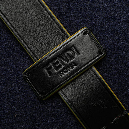 フェンディ ウールレザー トートバッグ