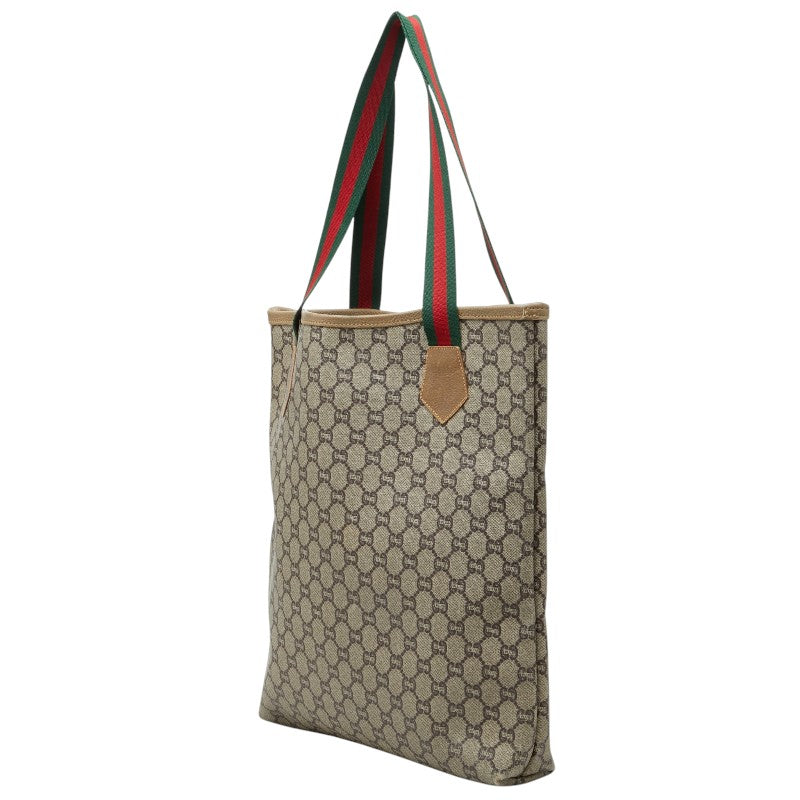 グッチ PVC レザー トートバッグ