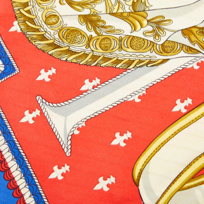 エルメス SELLES A HOUSSE シルクスカーフ カレ90