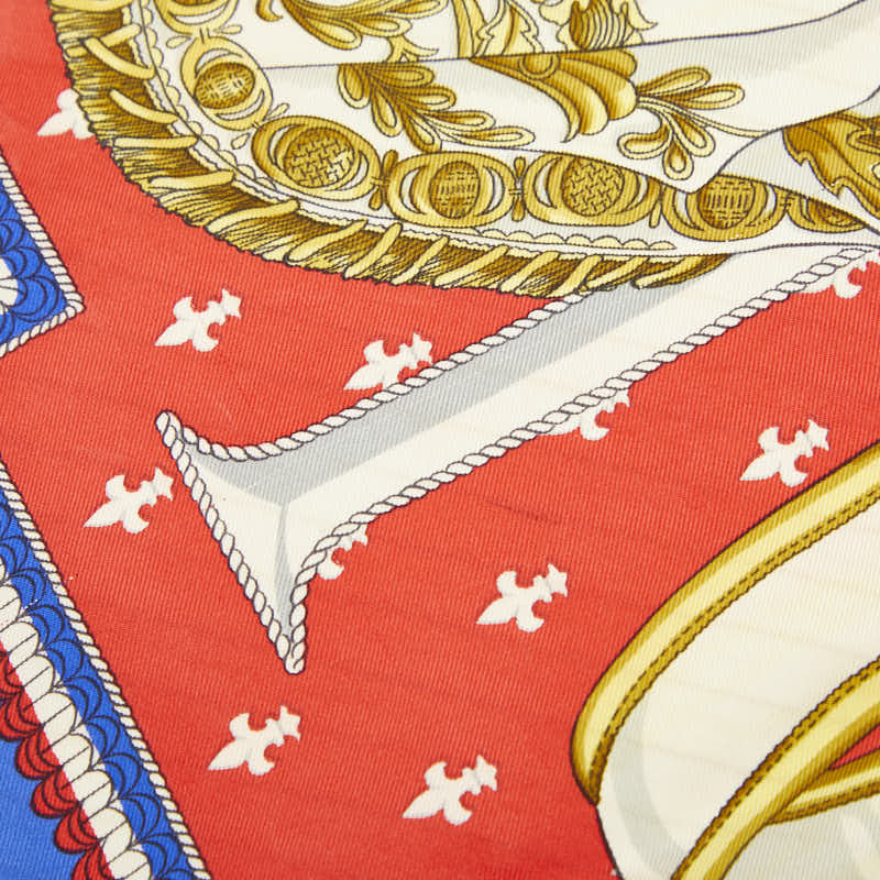 エルメス SELLES A HOUSSE シルクスカーフ カレ90