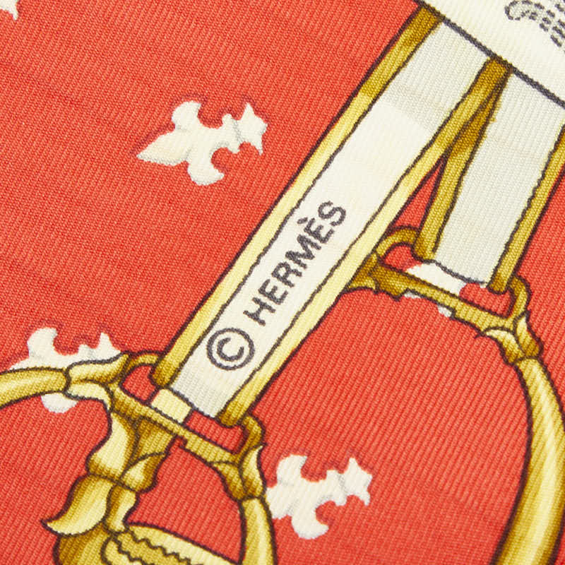 エルメス SELLES A HOUSSE シルクスカーフ カレ90