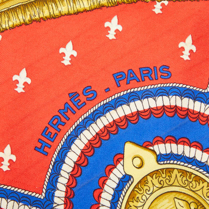 エルメス SELLES A HOUSSE シルクスカーフ カレ90