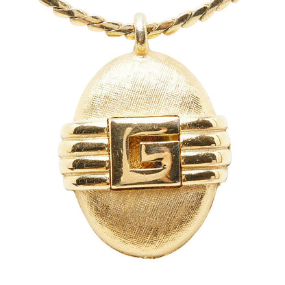 ジバンシィ Gロゴオーバルネックレス