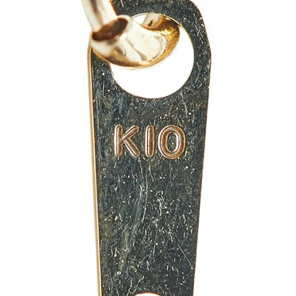 K10ピンクゴールドダイヤネックレス