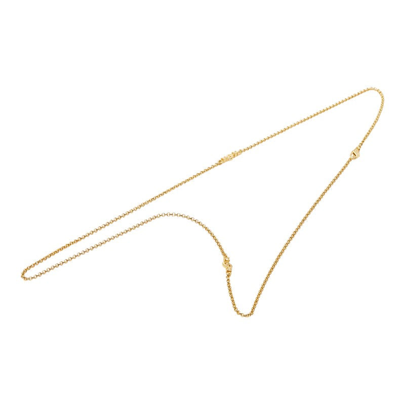 ディオール CDロゴ ロングネックレス