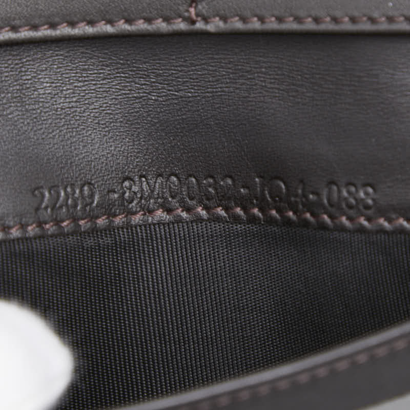 フェンディ ズッキーノ キャンバスレザー長財布