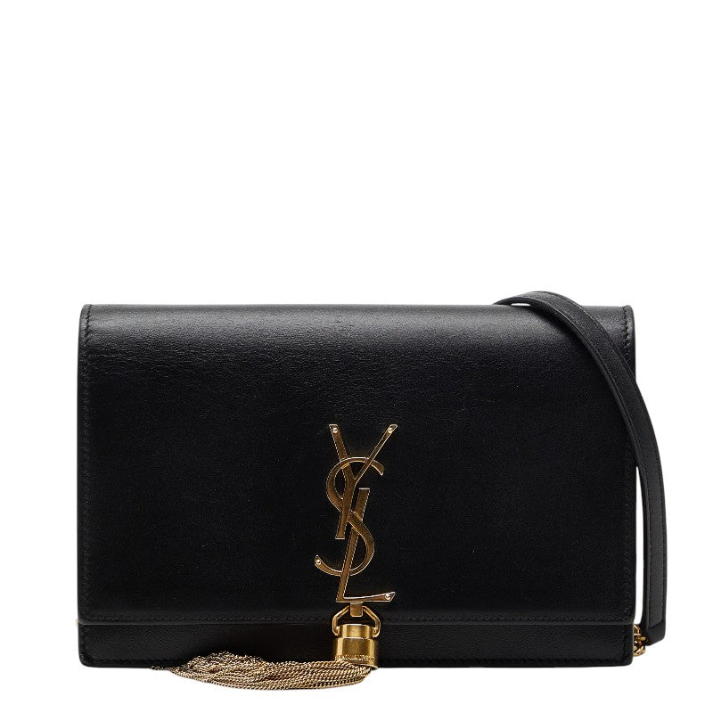 イヴサンローラン YSLロゴ タッセル チェーンウォレット ショルダーバッグ