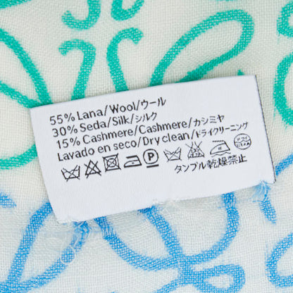 ロエベ アナグラム シルクウールカシミヤストール