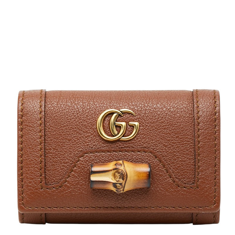 グッチ バンブーライン GG レザーキーケース